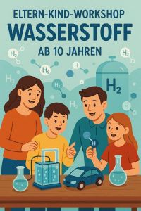 06.09.2025 Wasserstoff praktisch erleben – Mobilitäts-Workshop für Kinder & Erwachsene