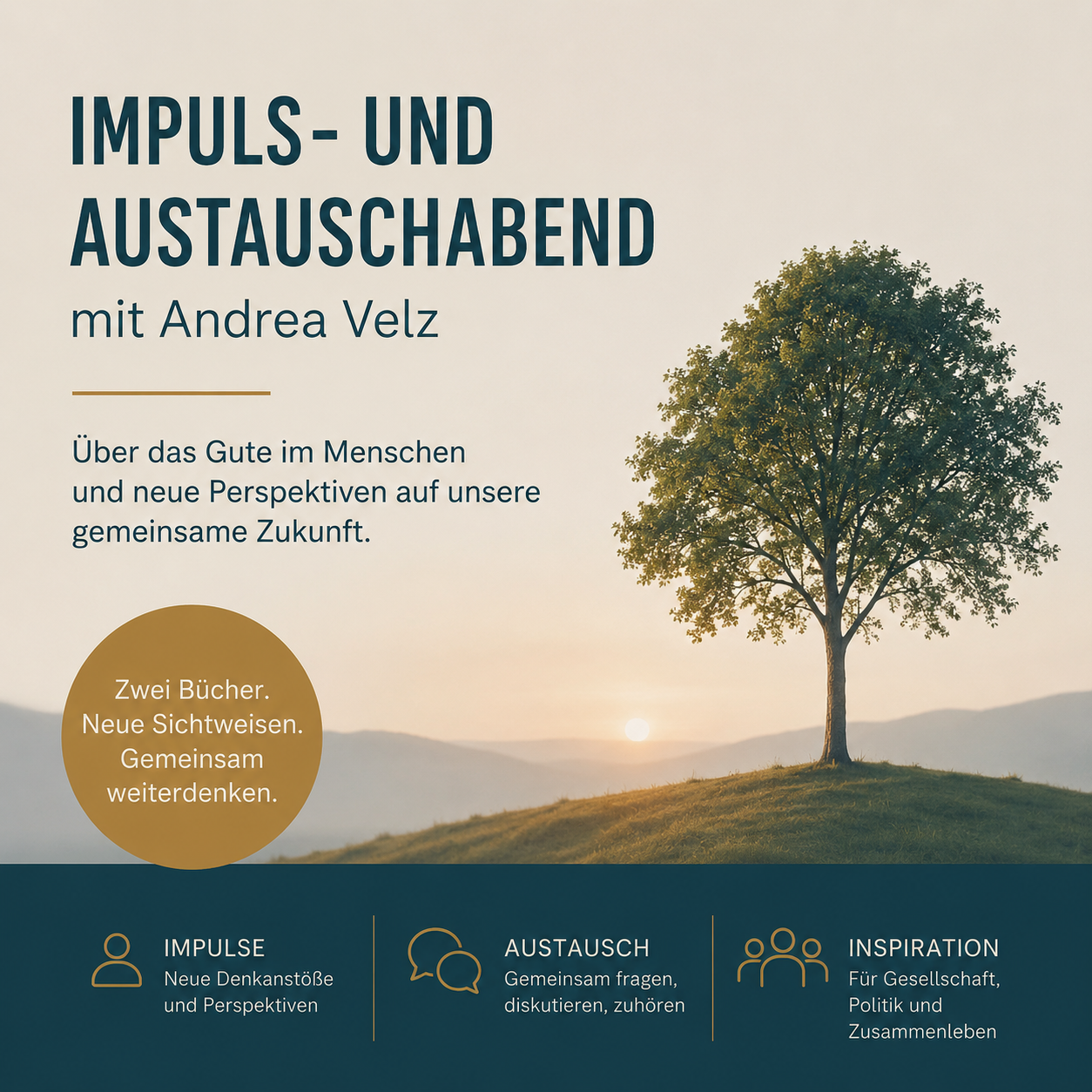 26.09.2026 – 19.30 Uhr Im Grunde gut? Perspektiven auf die Natur des Menschen